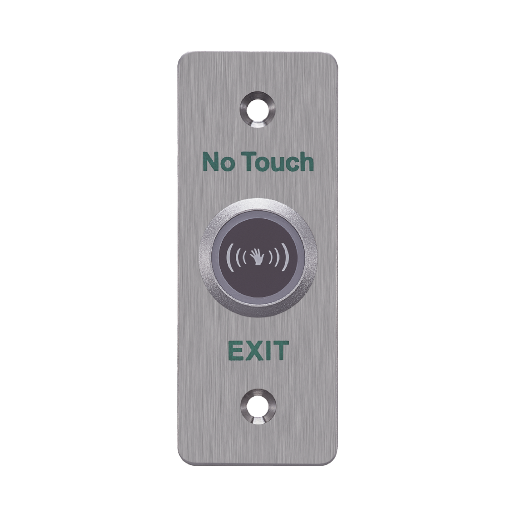 [DS-K7P04] Botón de Salida sin Contacto / LED Indicador / Normalmente Abierto y Cerrado / Distancia Ajustable de Detección