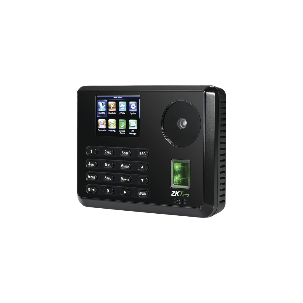 [P160] Terminal Biométrica de Palma y Huella Digital para Gestión de Asistencia y Control de Acceso