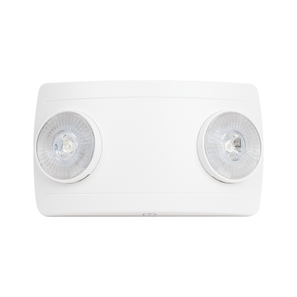 [SF660LW] Luz de Emergencia Dual LED ultra compacta/150 lúmenes/Luz fría/Batería de Respaldo Incluida/Botón de test.