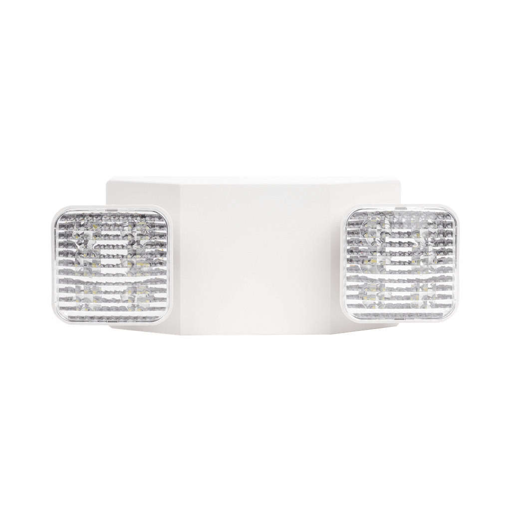 [SF700W] Luz LED de Emergencia Dual LED /150 lúmenes/Luz fría/Batería de Respaldo Incluida/Botón de test.