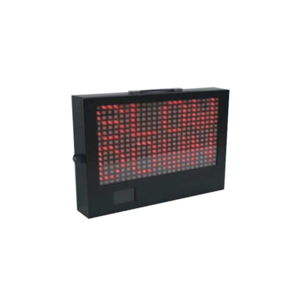 Radar de velocidad con mensaje de advertencia