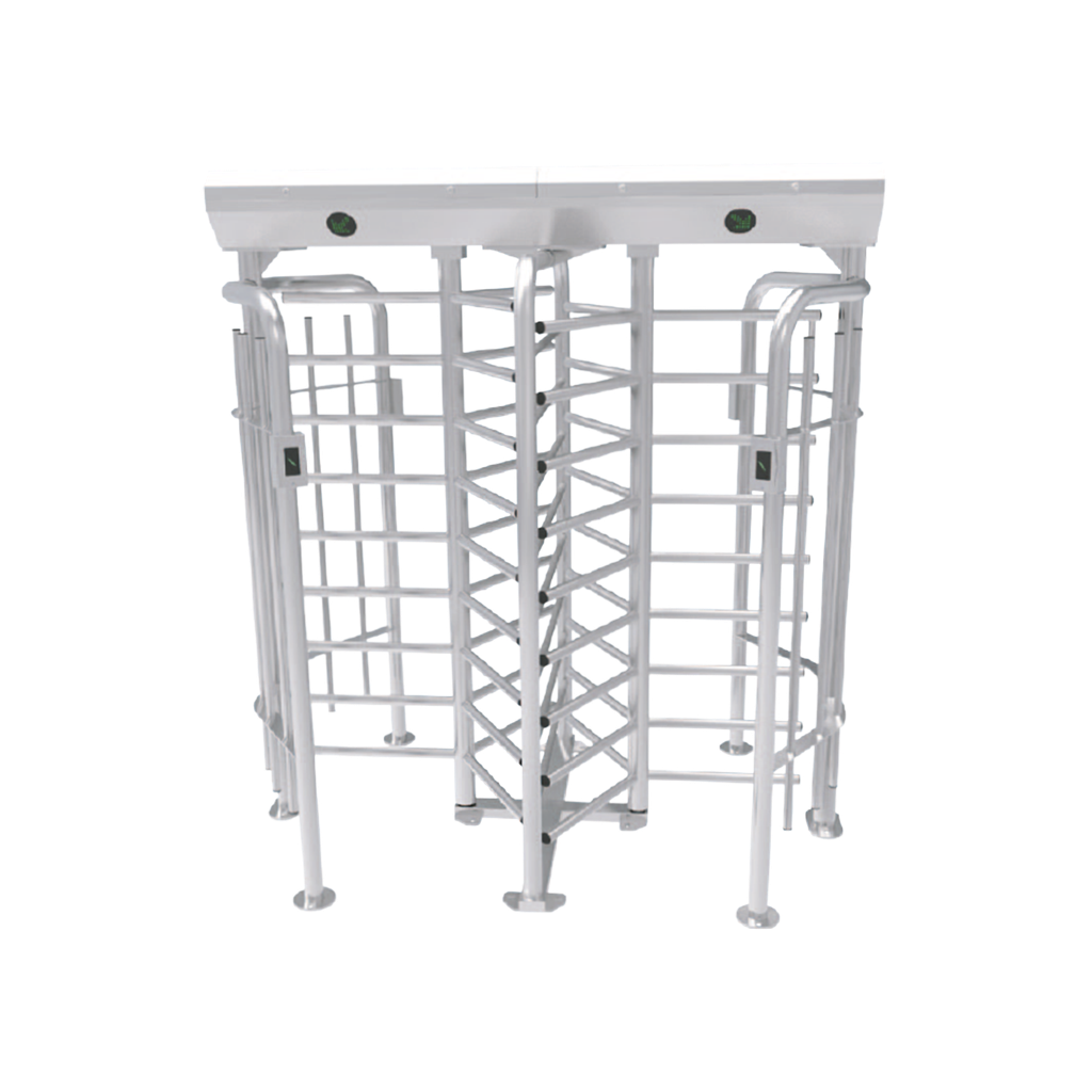 Torniquete Doble de cuerpo completo / 25 personas por minuto / Interior-Exterior / Acero inoxidable