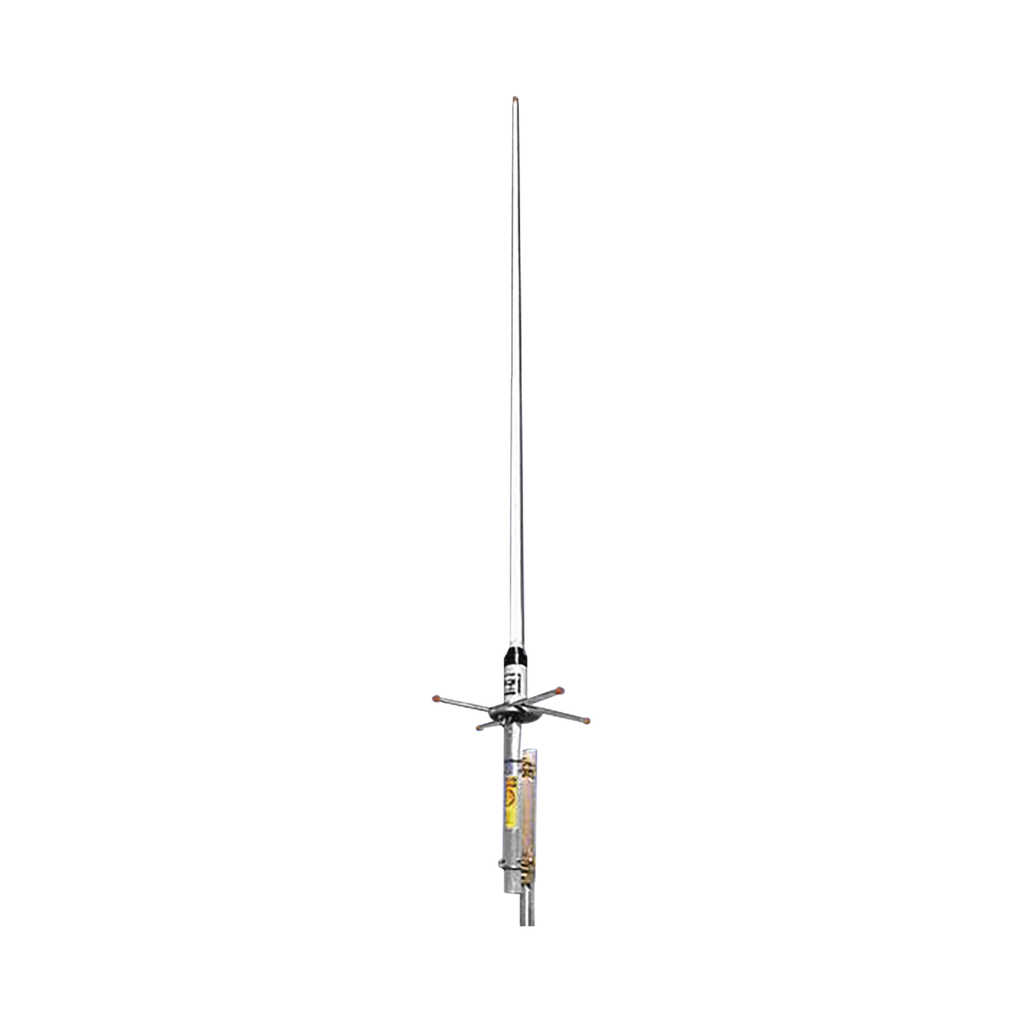 [G6-270-R] Antena Base Doble Banda, Fibra de Vidrio, VHF 144-148 MHz /UHF 440-450 MHz, 6 dB de ganancia
