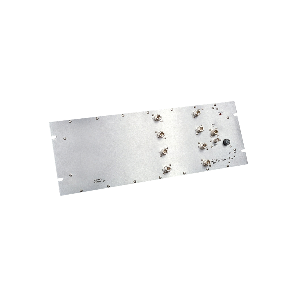 [TWR8-450] Multiacoplador UHF, 400-512 MHz, 8 puertos, 40 MHz,  0-18 dB de Ganancia.