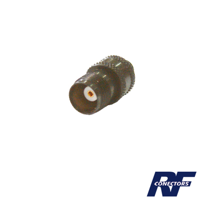 [RFT-1243] Adaptador de Conector TNC Hembra a NEC P3, P4, Cel.-P110 Cromo-Negro/ Oro/ Teflón.â??