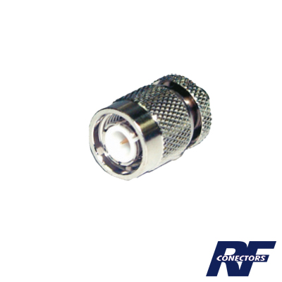[RSA-3472] Adaptador en Línea, de Conector SMA Hembra a TNC Macho, Níquel/ Oro/ Teflón.
