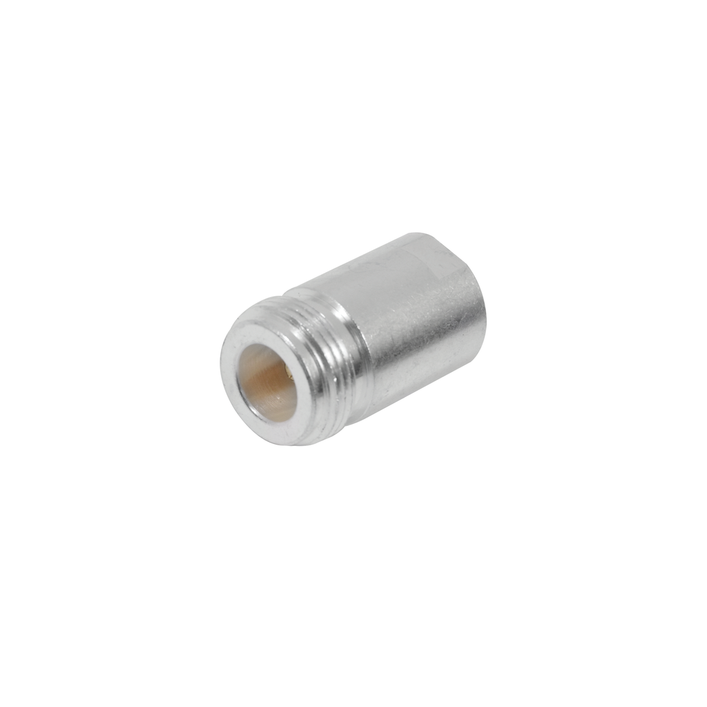 Adaptador UNIDAPT Hembra a N Hembra. Plata / Oro / Teflón.