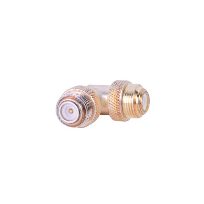 [PT-4000-026] Adaptador Universal Macho UNIDAPT a Macho en Angulo Recto. Plata-Oro-Teflón.