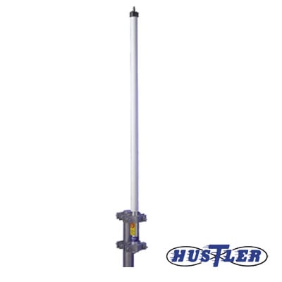 [HX10-43050] Antena base UHF 430-450 MHz, Fibra de Vidrio, 10 dB de Ganancia, Serie HX para Climas Extremos