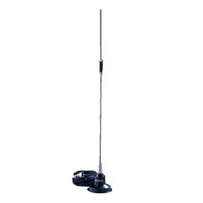 [RUM-150B] Antena Móvil VHF Con Montaje Magnético y Conector BNC Macho, 148-174 MHz