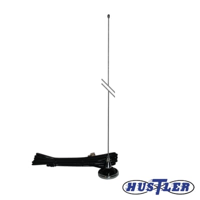 [UGMPL] Antena Móvil VHF/UHF 140-500 MHz, Ajustable en Campo, Ganancia Unitaria