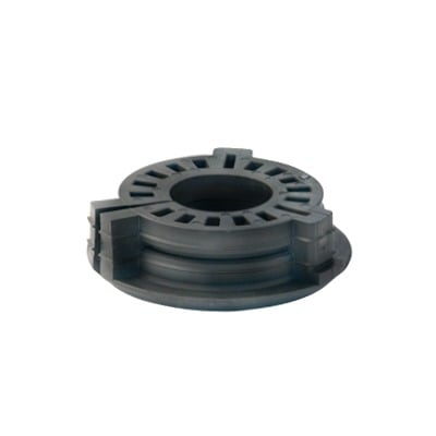 Bota pasamuro de 4. Incluye 1 orificio para cable coaxial de 1-1/4