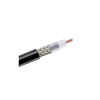 [CNT-400] Cable coaxial 90% de blindaje, certificación RoHS, conductor de cobre revestido de aluminio, 50 Ohms