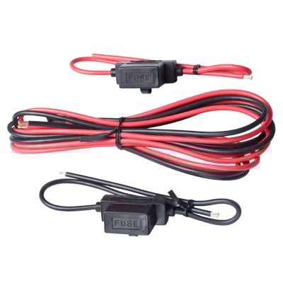 [KCT-23M] Cable de corriente directa (3.048 mts). Para radios Kenwood serie 90.