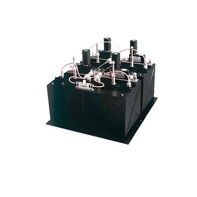 Combinador dB SPECTRA de 5 Canales en Panel  para Rack 19, 380-400 MHz, 100 kHz de Sep. N Hembras.