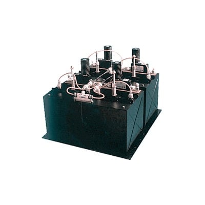 Combinador dB SPECTRA, en Panel para Rack 19, 450-470 MHz, 5 Canales, 100 kHz de Sep. 150 Watt, N Hembras.