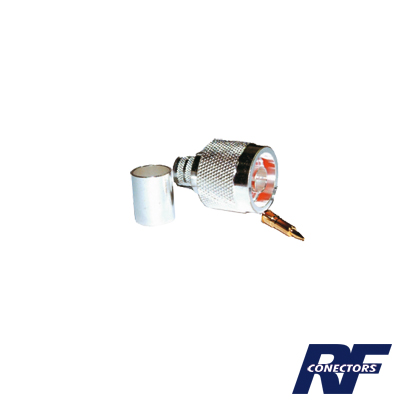 [RFN-1006-3I] Conector N Macho de Anillo plegable para cables LMR-400, 9913, CNT-400, RG8/U-SYS, RFLASH-1113, 8214.