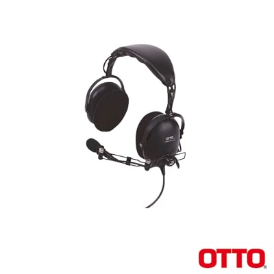 [V4-10146] Diadema Heavy Duty sobre la cabeza para Motorola EP350/450/450S, MAGONE, MOTOTRBO: DEP450,XPR3000,CP200D. Hytera TC500/600
