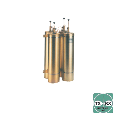 Duplexer Pasa Banda-Rechazo de Banda, 144-174 MHz, 4 Cavidades de 6.625 Diámetro, 500 KHz, 400 Watt, BNC Hembras.