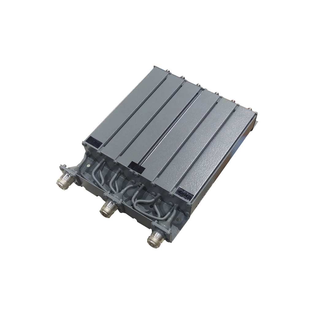 [SYS-4533-1PN] Duplexer SYSCOM en UHF, 6 Cav. 403-430 MHz, 50 Watt, 5 MHz Sep. Rechazo de Banda, N Hembras.