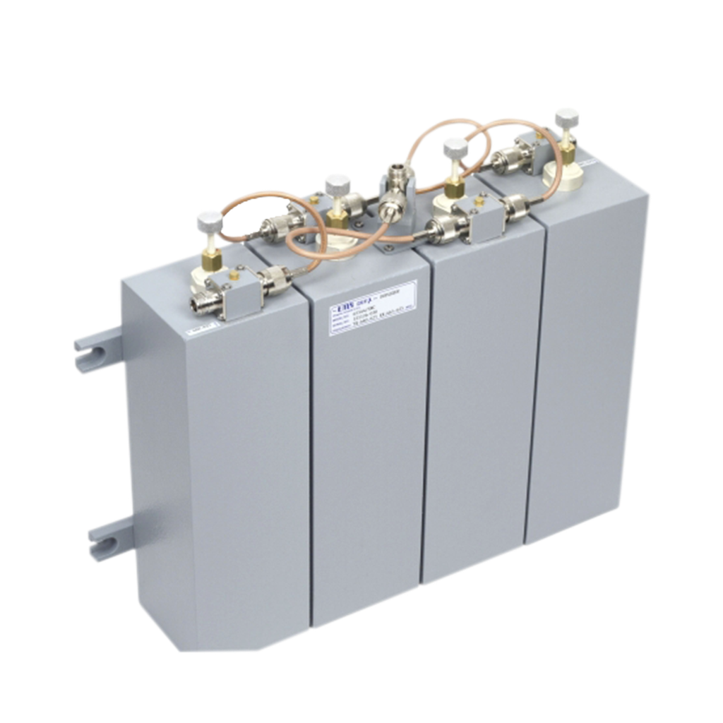 [65544/SNC] Duplexer UHF, 440-512 MHz, 4 Cavidades de 4 in por Lado, 3.0 MHz (Min.) Separación Tx-Rx, 150 Watt, N Hembras.