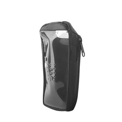 [FSM-TK-2212T] Funda Reforzada de piel con frente transparente para radios TK-2212, TK-2212L, TK-3212 y TK-3212L.