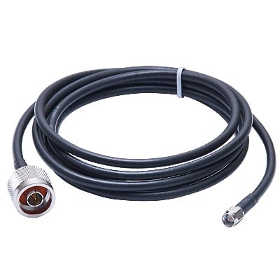 [SN-58U-SMA-200] Jumper de 2 m con Cable RG-58U-SYS Conector N macho a SMA macho.