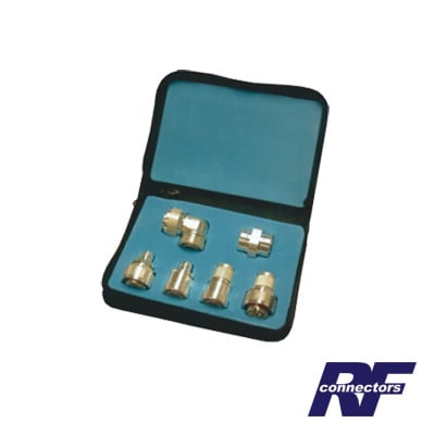 [RFA-4013] Kit completo de 6 Adaptadores 7-16 DIN.