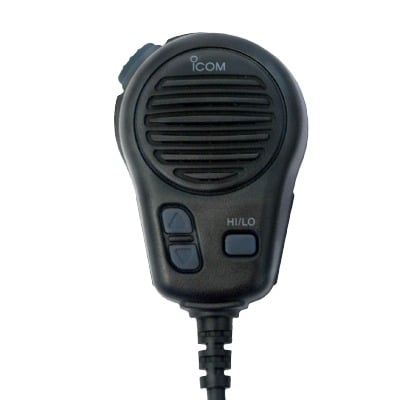 Micrófono Bocina para Radio IC-M504 / Color Negro / Compatibilidad Icom / Comunicación Marina