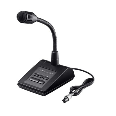 [SM-50] Micrófono de pedestal para radios HF. IC-7100, IC-7300, IC-9100. IC-7600, IC-78, IC-718