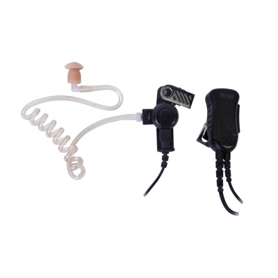 [SPM-1303] MICRÓFONO DE SOLAPA CON AUDÍFONO DISCRETO P/ HYT TC-500/ 518/ 600/ 610/ 620/ 700/ 1600/ 70EX. MOTOROLA GP300/ SP50/ P1225/ PRO3150/ EP450/ EP350/ MAG ONE/ RDU2020/ XV2600.