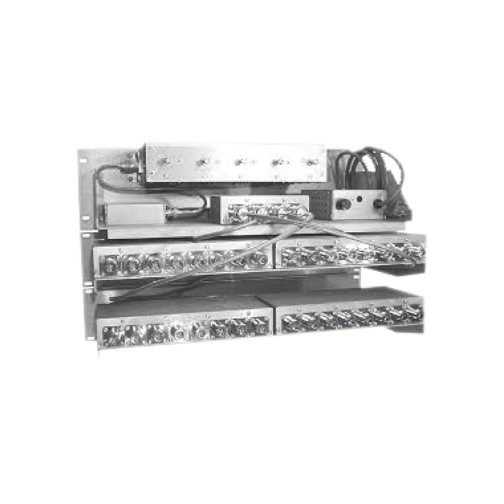 [25132-0/P5] Multiacoplador con Preselector, 300-512 MHz, 25-32 Canales, N/N, 3-10 MHz, 115 Vca / 13.6 Vcc.