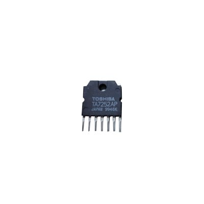 [TA7-252-AP] Re-emplazo para Amplificador de Audio en Radios Móviles  TK-7180, 8180. Circuito Amp. de 7 patas