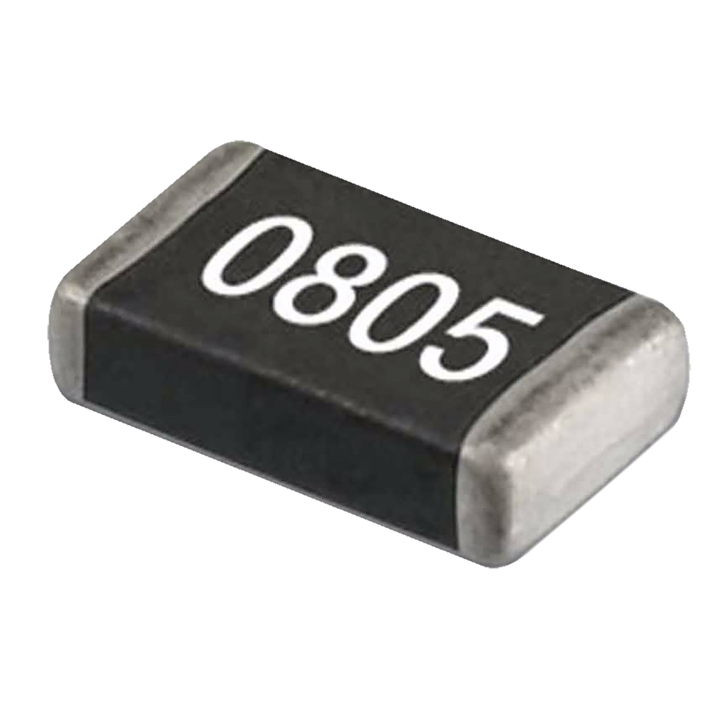 Resistencia SMD 805, 100 K Ohm, 1/8 Watt, 1.25 x 2 mm.