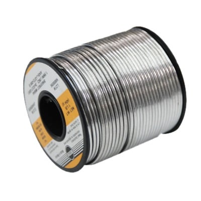 Rollo de Soldadura de 63% Sn y 37% Pb de 0.031 con 454 gr.