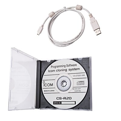 Software de programación y almacenamiento de frecuencias. Para ICR20.