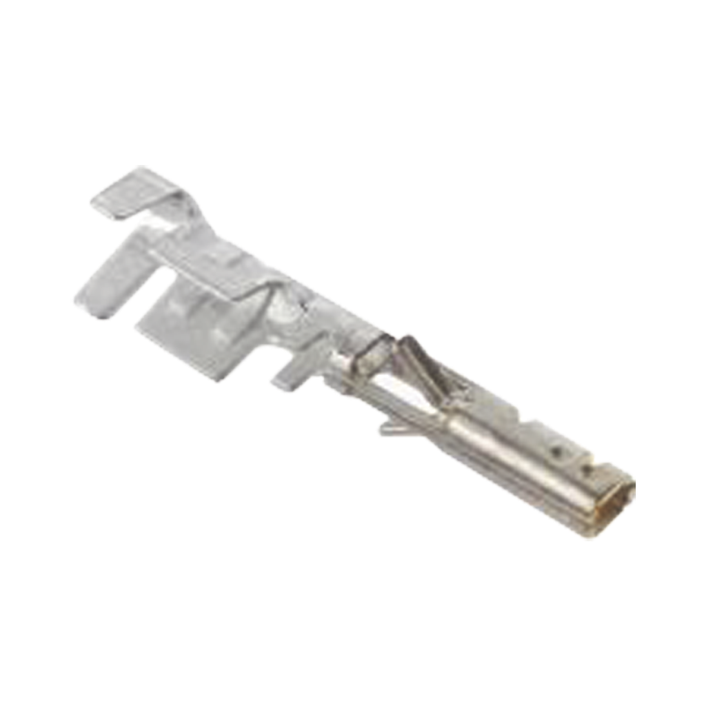 [WM1125CT-ND] Terminal Hembra Plegable para cables 20-24 AWG, de Potencia para Conectores Molex 3.0 mm, Baño de Oro de 15 micro pulgadas.