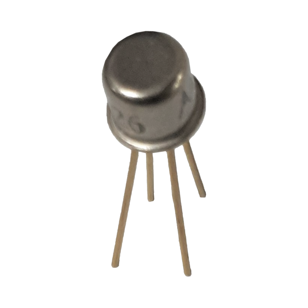 Transistor MOSFET MFE-130 Doble Puerta, Canal N, 105 MHz, TO-18.