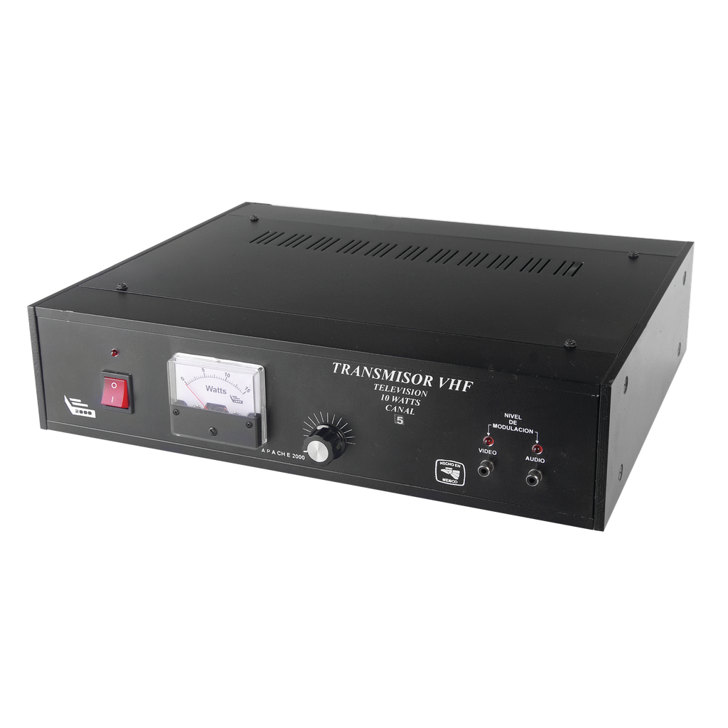 [TV10-B/9] TRANSMISOR DE TELEVISION TV10B/9, CANAL 9 y 10 W de Potencia.