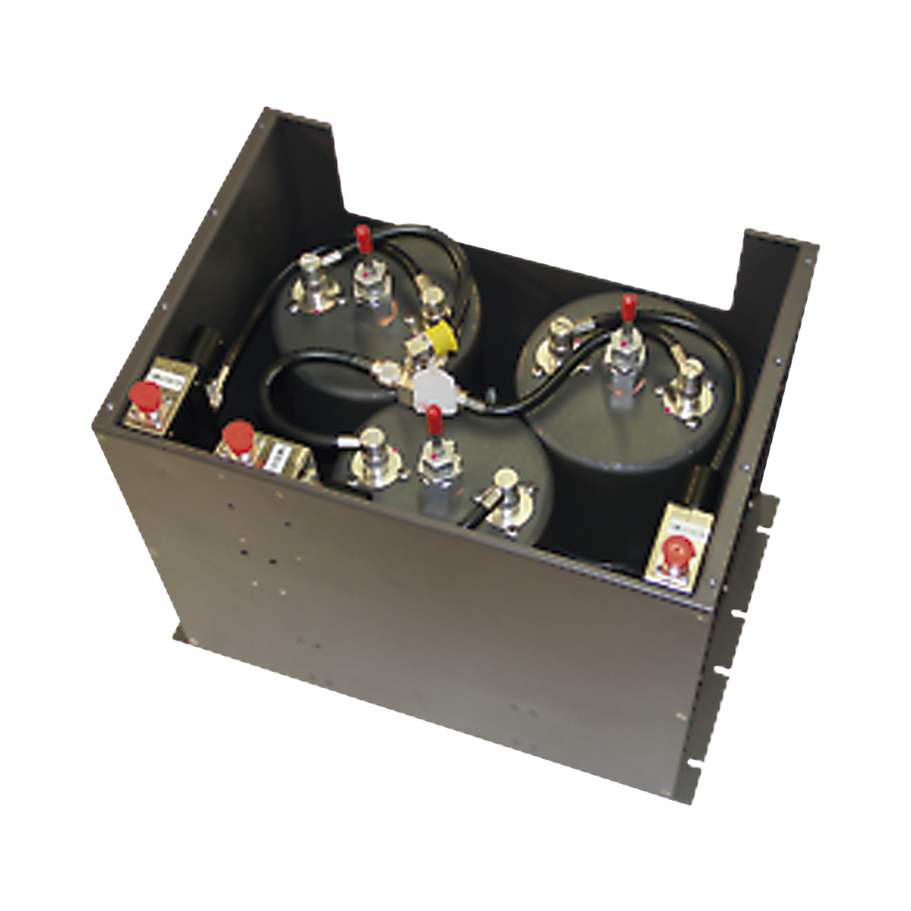 [TJ3213] Combinador SINCLAIR, 3 Canales 406-512 MHz, Montaje en Rack 19, 200 KHz, 125 Watt, N Hembras.