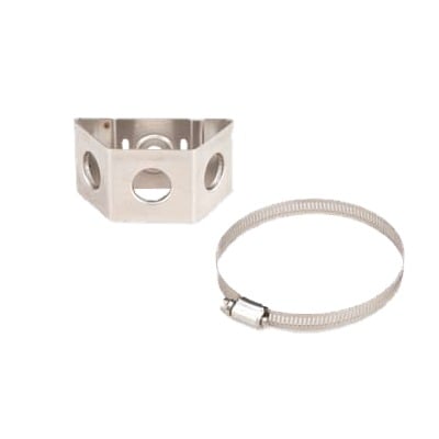 Adaptador de sujetadores de presión. Instalación en diámetro de 3 a 4. Paquete de 10 piezas