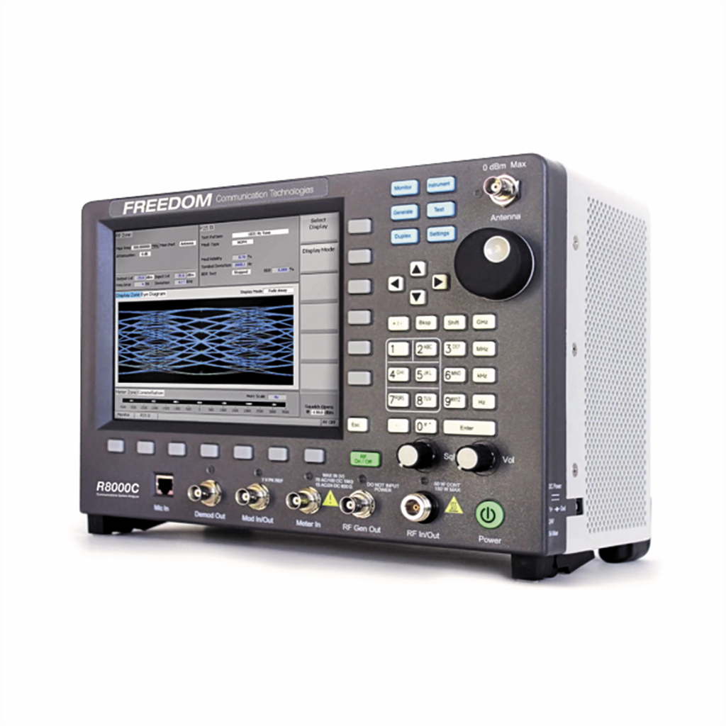 [R8000-C] Analizador de Sistemas de Comunicación Portátil, 250 kHz - 1 GHz.