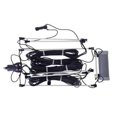 [AH-710] Antena base dipolo para HF 1.9-30 Mhz.