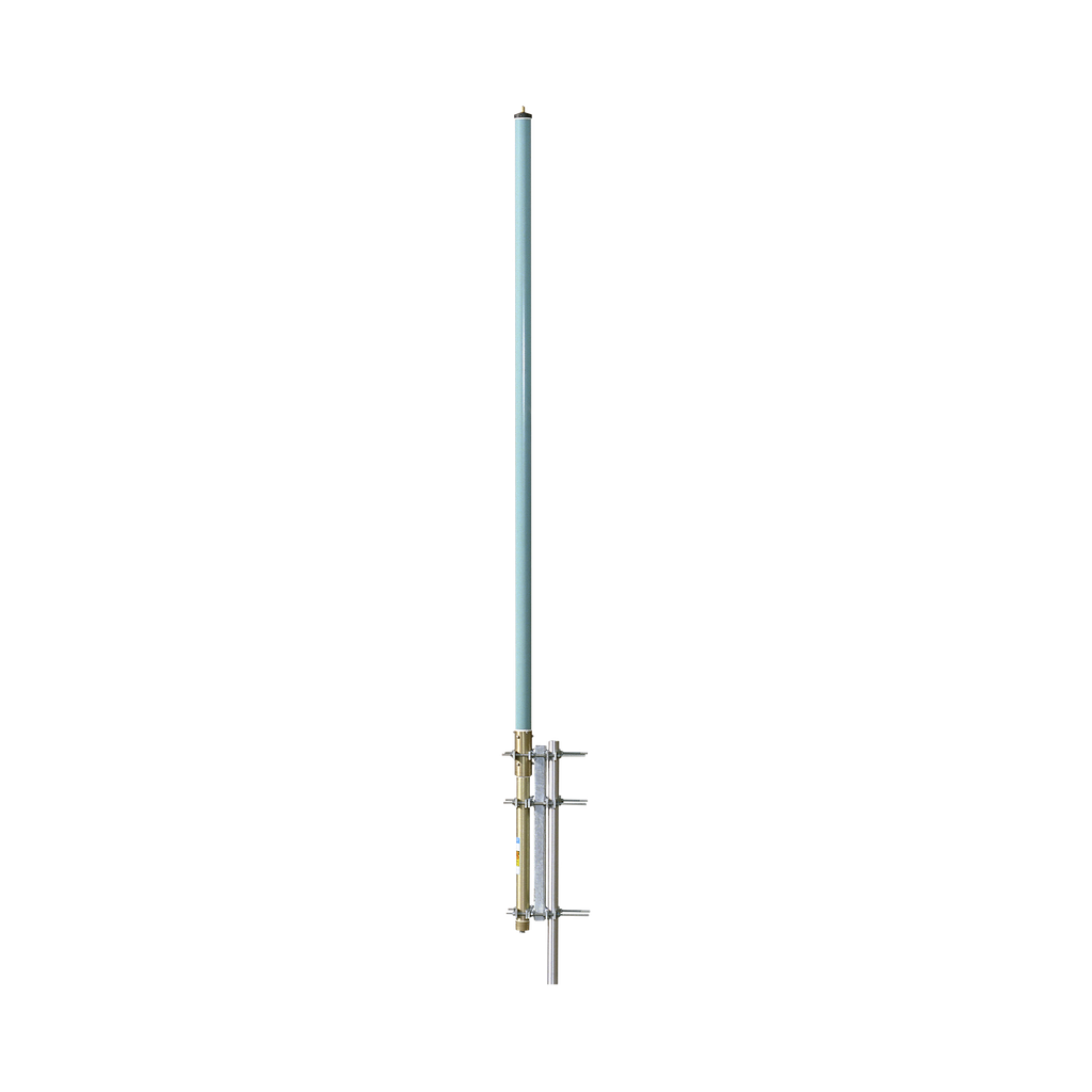 [DB809KE-XT] Antena Colineal Omnidireccional 806-869 MHz, 10 dB, 63 MHz de Ancho de Banda, 500 Watt, DIN 7-16 Hembra.