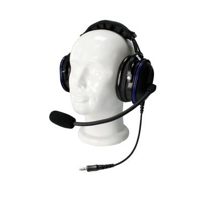 [TX-750-M01] Auriculares de diadema de uso rudo sobre la cabeza para radios GP300/P1225/PRO3150/MAG ONE/EP450/DEP450