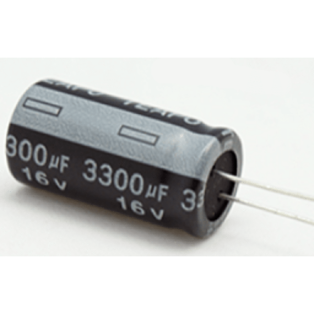 Capacitor Electrolítico 3300MF, 16 V.