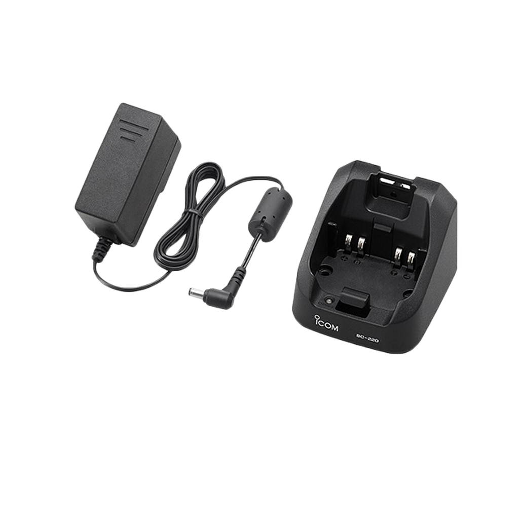 Cargador rápido para bateria BP-285, incluida en IC-M93D.