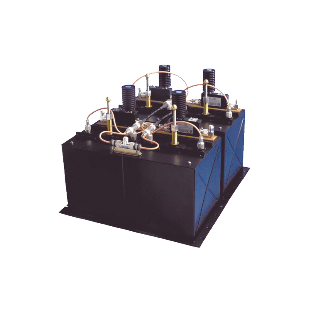 Combinador dB SPECTRA, en Panel /Rack 19, 450-470 MHz, 6 Canales, 100 kHz de Sep. N Hembras.