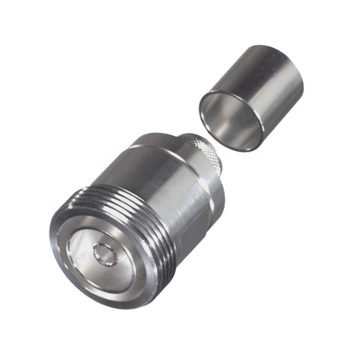 [RFD-1631-2L2] Conector DIN 7-16 Hembra de Anillo Plegable para LP600, LMR-600, 7977A.