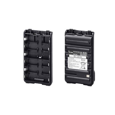 Contenedor para 6 Baterías AA. Para Radios IC-F3003/4003, F3103D/4103D, F3210D/4210D.